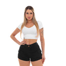 Shorts Sarja I Cargo Feminino