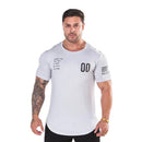 Camiseta Bulking 00 | Bodybuilder | Respirável branca