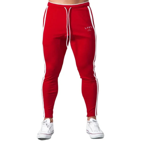 Calça Casual Slim | Corrida, Treino e Musculação Vermelha