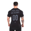 Camiseta Bulking 00 | Bodybuilder | Respirável Preta