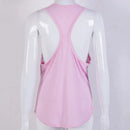 Regata Pink | Sem Mangas | Colete de Fitness | Casual Solto