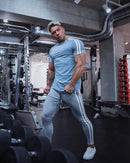 Calça Casual Slim | Corrida, Treino e Musculação Cinza