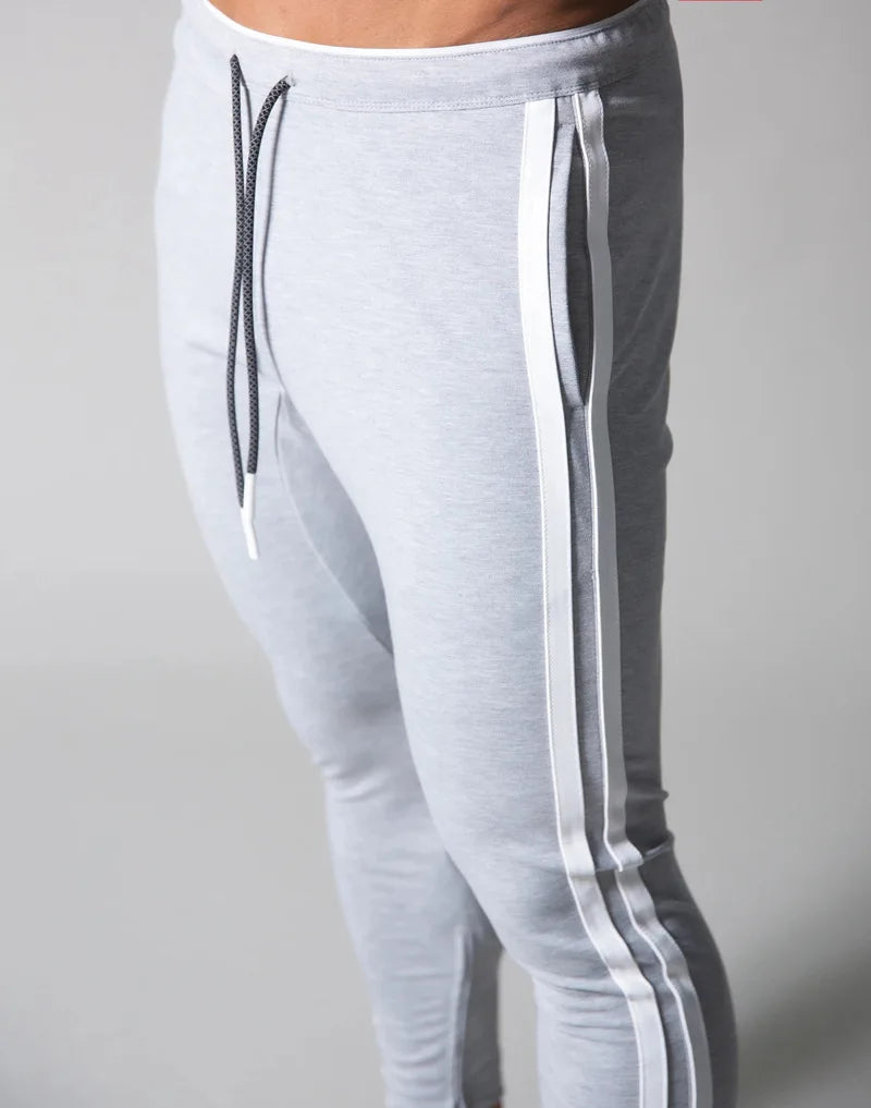 Calça Casual Slim | Corrida, Treino e Musculação Cinza