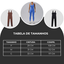 Macacão Canelado/Esportivo Ajusta no corpo