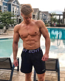 Shorts ECHT | Modelo 2024 | Bodybuilding Preto