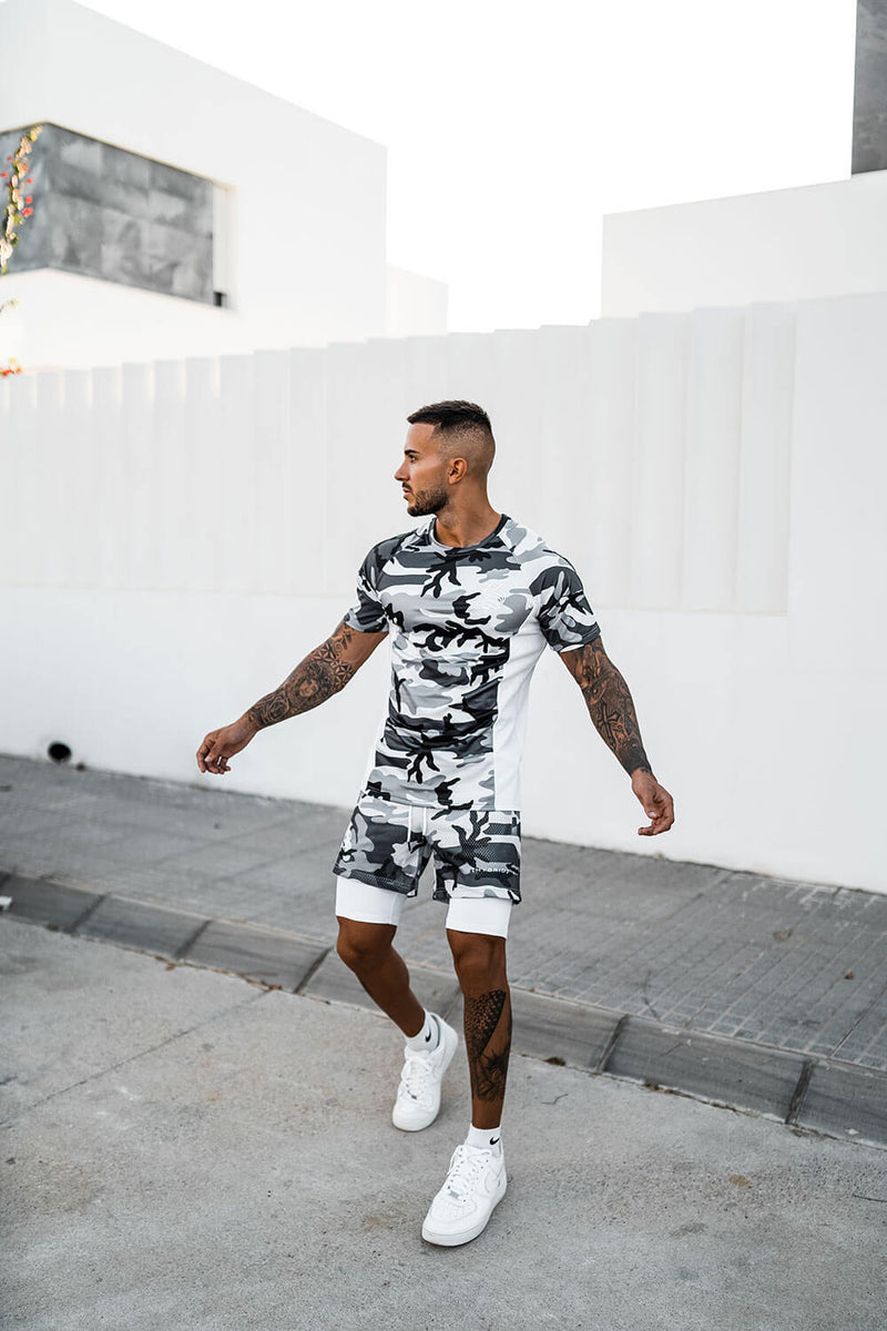 Compre 1 e Leve 2º com 50% OFF - Shorts Dryfit Hybrid | 2 em 1 | Secagem Rápida | Respirável