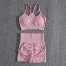 Conjunto Esportivo Básico Shorts e Top dryfit