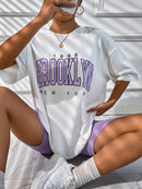 Camiseta Brooklyn I Oversized I Feminina I Estilosa