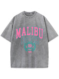Camiseta Malibu I Oversized I Destroyed