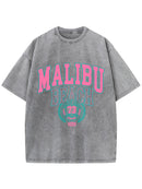 Camiseta Malibu I Oversized I Destroyed