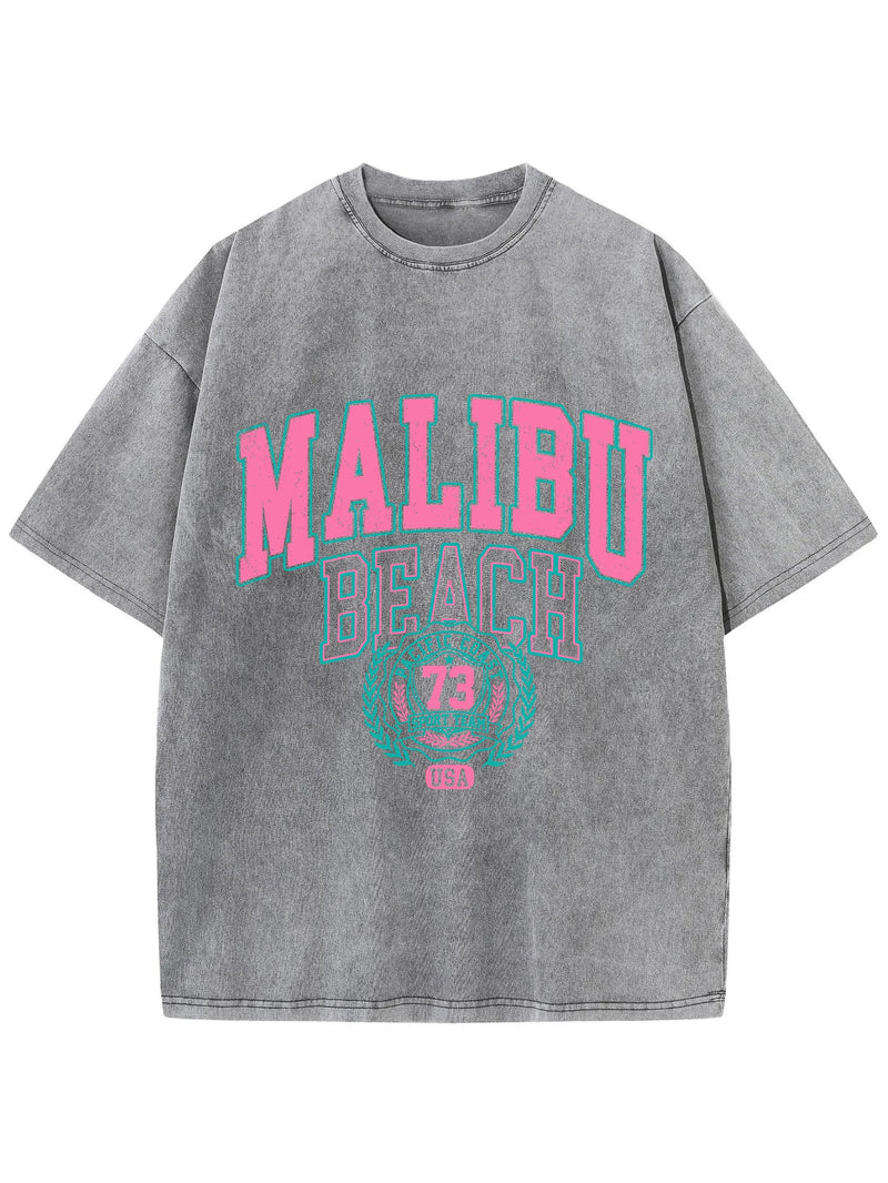 Camiseta Malibu I Oversized I Destroyed