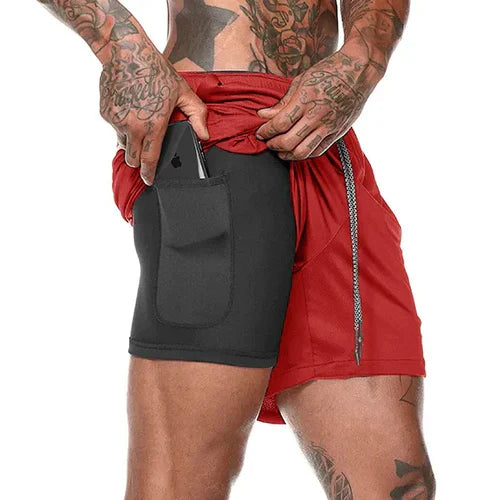 Compre 1 e Leve 2º com 30% OFF | Shorts Dryfit Clean | 2 em 1 | Secagem Rápida