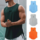 Camiseta Regata Halter l Respirável l Secagem rápida l Barra longa