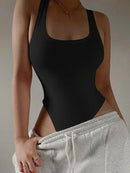 Body Básico Tecido Canelado