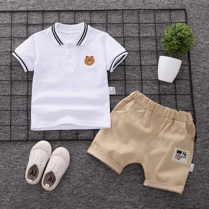 Conjuntos Camisa Polo | Manga Curta | Esportivo Algodão