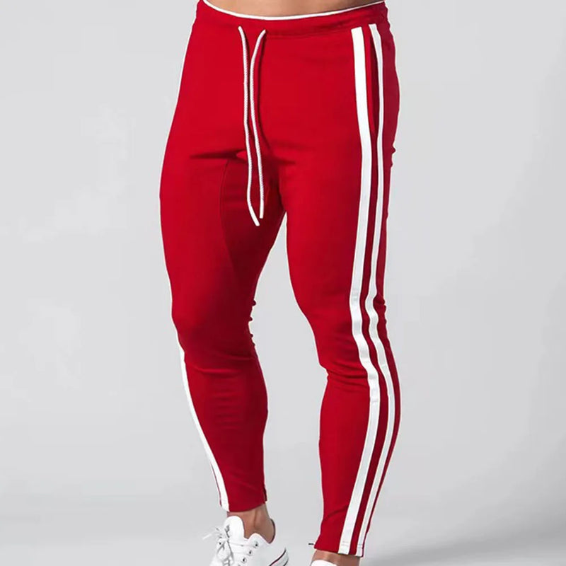 Calça Casual Slim | Corrida, Treino e Musculação Vermelha