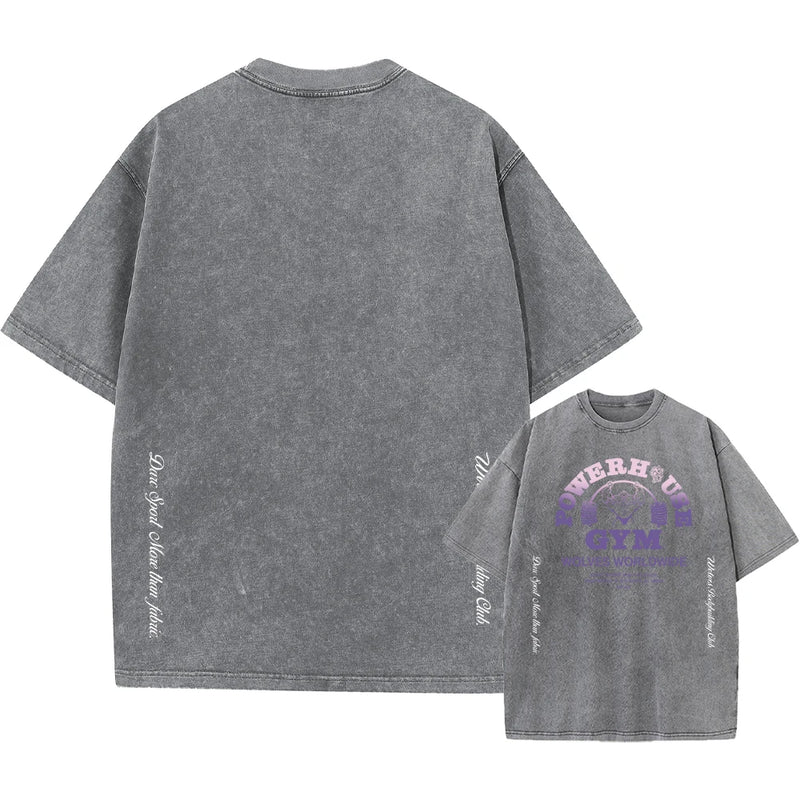 Camiseta Oversized I Pray I Estilosa