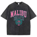 Camiseta Malibu I Oversized I Destroyed