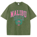 Camiseta Malibu I Oversized I Destroyed