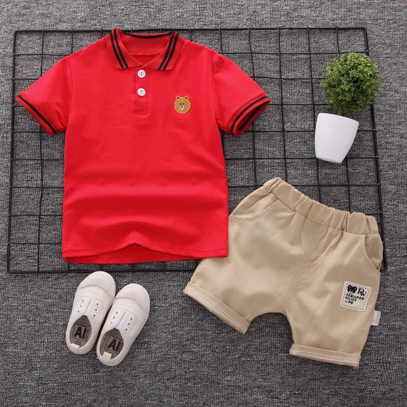 Conjuntos Camisa Polo | Manga Curta | Esportivo Algodão