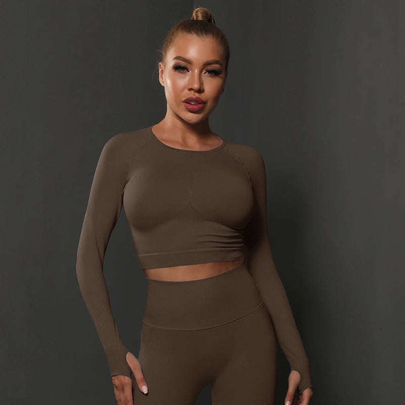 Top Manga Longa | Legging | Sem Costura