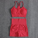 Conjunto Esportivo Básico Shorts e Top dryfit