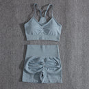 Conjunto Esportivo Básico Shorts e Top dryfit