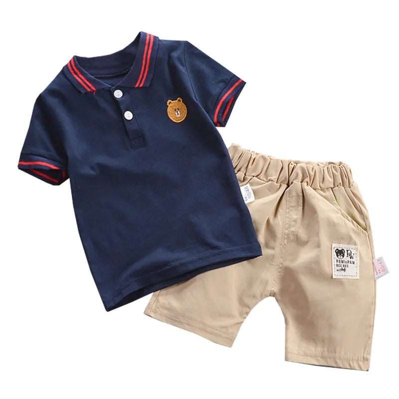 Conjuntos Camisa Polo | Manga Curta | Esportivo Algodão