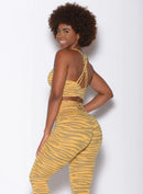 Conjunto Leopardo | Nova Impressão | Cintura Alta e Elástico