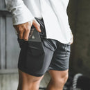 Compre 1 e Leve 2º com 30% OFF | Shorts Dryfit Clean | 2 em 1 | Secagem Rápida