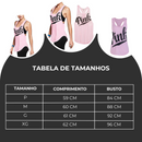 Regata Pink | Sem Mangas | Colete de Fitness | Casual Solto