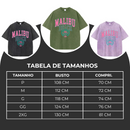 Camiseta Malibu I Oversized I Destroyed