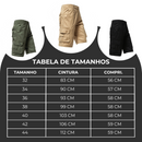 Shorts Cargo I Estiloso I Algodão