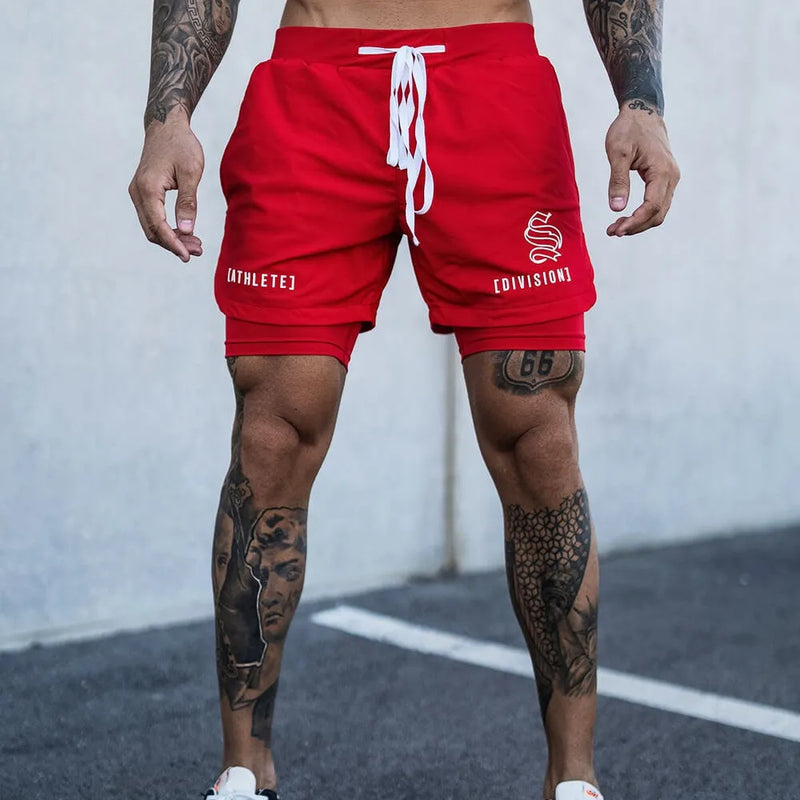 Compre 1 e Leve 2º com 50% OFF - Shorts Dryfit Division | 2 em 1 | Secagem Rápida