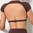 Kit Top sem Costas com Calça Corte em V